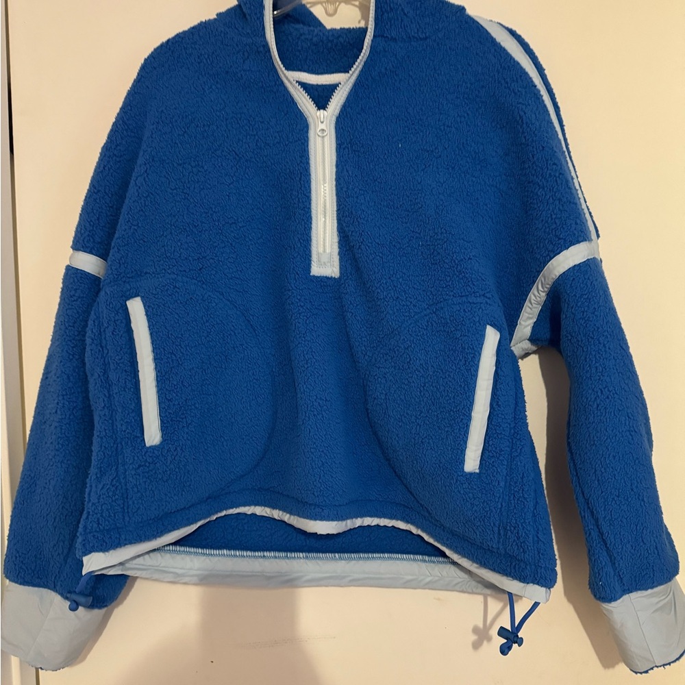 Blue Fleece Quarter Zip